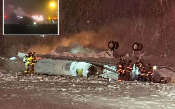Τραγωδία στο Μέιν: Επτά νεκροί από συντριβή ιδιωτικού τζετ εν μέσω χιονοκαταιγίδας