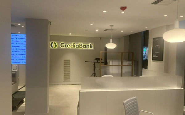 CrediaBank: Κατάστημα νέας εμπειρίας... από το μέλλον στην Τσιμισκή - Υπό εξέταση η διεύρυνση του δικτύου στη Βόρεια Ελλάδα