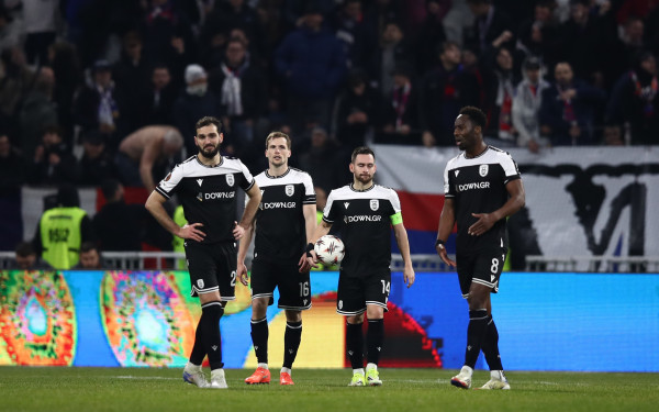 Ημίχρονο: Λιόν - ΠΑΟΚ 1-1