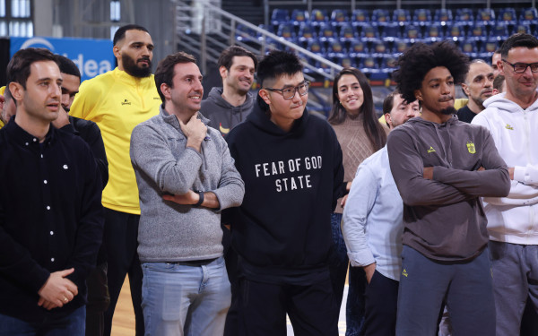 Μπάσκετ: Παρών ο Ρίτσαρντ Σιάο στην κοπή πίτας της ΚΑΕ Άρης