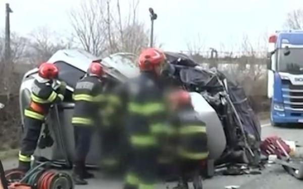 Νέο τροχαίο δυστύχημα στον δρόμο-καρμανιόλα της Ρουμανίας - Νεκρός 68χρονος οδηγός (βίντεο)