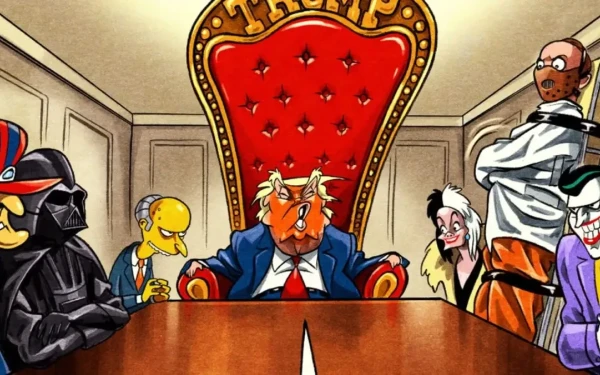 O Guardian «τρολάρει» το «Συμβούλιο Ειρήνης» του Τραμπ: Νταρθ Βέιντερ, Κρουέλα Ντεβίλ κι άλλοι κακοί στο πλευρό του