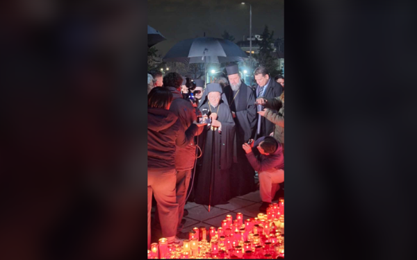 Στην Τούμπα για τα αδικοχαμένα «αετόπουλα» ο Οικουμενικός Πατριάρχης Βαρθολομαίος - Τρισάγιο στη μνήμη τους