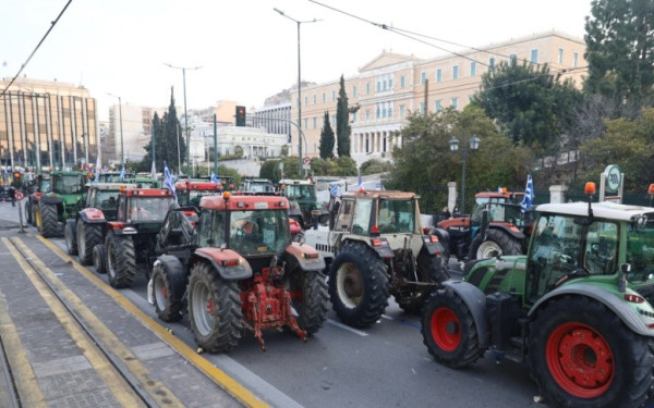 Από... απολύμανση θα περνάνε τα τρακτέρ πριν μπούνε στην Αθήνα για το σημερινό συλλαλητήριο - Ποιες οι κινήσεις των αγροτών