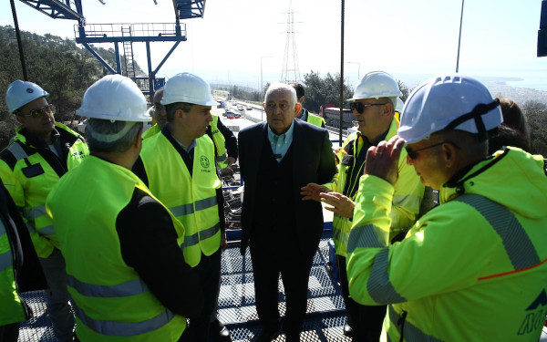 Θεσσαλονίκη: «Ανεβάζει ρυθμούς» το flyover- Σε 15 μέρες η σκυροδετηση με το μπλε καλούπι