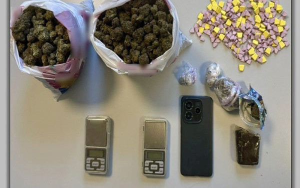 Θεσσαλονίκη: 41χρονος με κάνναβη, MDMA και μεθαμφεταμίνη στα χέρια της αστυνομίας