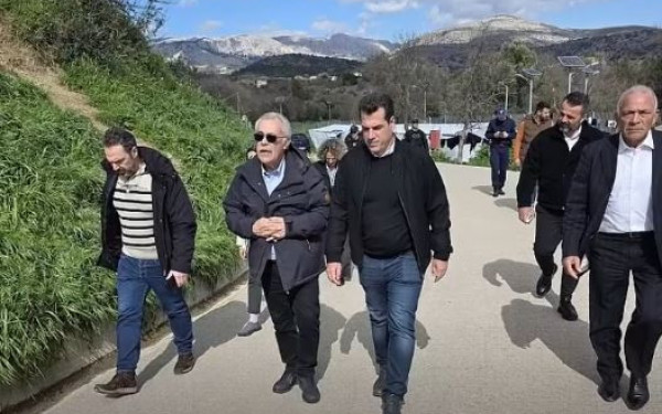 Στην Χίο ο Πλεύρης με κλιμάκιο της κυβέρνησης - Σε πλήρη εξέλιξη τα βασικά έργα του Τοπικού Σχεδίου Ανάπτυξης (βίντεο)