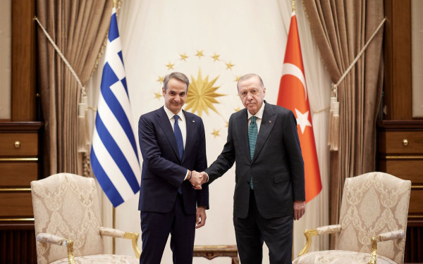 Άγκυρα: Ξεκίνησε η συνάντηση Μητσοτάκη - Ερντογάν (βίντεο)