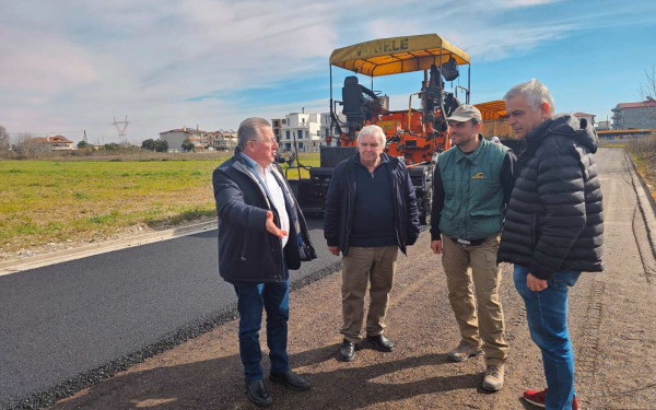 Δήμος Κατερίνης: Νέες ασφαλτοστρώσεις στην επέκταση Καπνικού Σταθμού