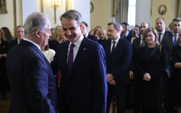 Δεξίωση προς τιμήν του διπλωματικού σώματος παρέθεσε ο K. Τασούλας