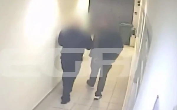 Βίντεο μέσα από τις Φυλακές Δομοκού: Αρχιφύλακας και Βούλγαρος περπατούν μαζί (βίντεο)