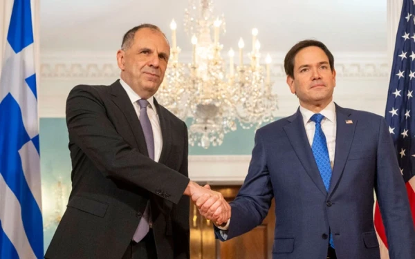 Γεραπετρίτης – Ρούμπιο: Στο «ανώτατο δυνατό σημείο» οι σχέσεις Ελλάδας - ΗΠΑ