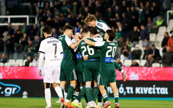 Super League: Τεσσάρα και τετράδα ο Παναθηναϊκός