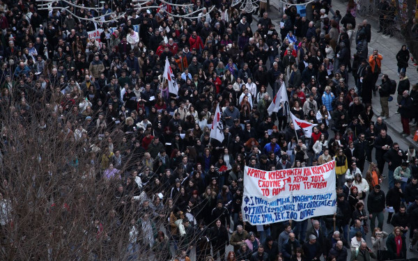 Θεσσαλονίκη: Καταλήψεις στο ΑΠΘ και συγκεντρώσεις διαμαρτυρίας στην επέτειο τριών χρόνων του δυστυχήματος των Τεμπών