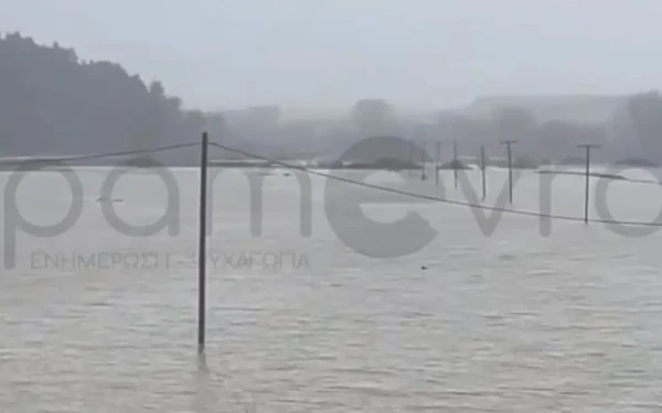Σε κατάσταση συναγερμού ο Δήμος Σουφλίου: Πάνω από 60.000 στρέμματα κάτω από το νερό (βίντεο)