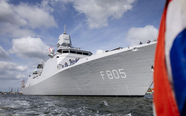 Η Ολλανδία στέλνει φρεγάτα στη Μεσόγειο για την προστασία της Κύπρου