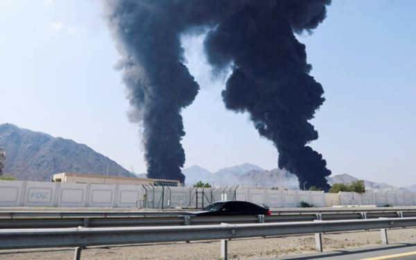 Νέα επίθεση εναντίον πετρελαϊκής εγκατάστασης στη Φουτζάιρα των Ηνωμένων Αραβικών Εμιράτων