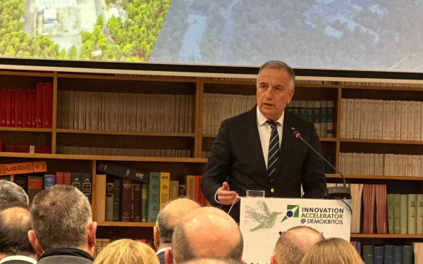 Σταύρος Καλαφάτης: «Ευκαιρία για την Ελλάδα ο επιταχυντής καινοτομίας του ΝΑΤΟ στον Δημόκριτο»