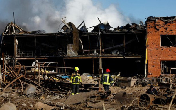 Ουκρανία: Με διαδοχικές εκρήξεις «ξύπνησε» σήμερα το Κίεβο από πρωτοφανή Ρωσική επίθεση