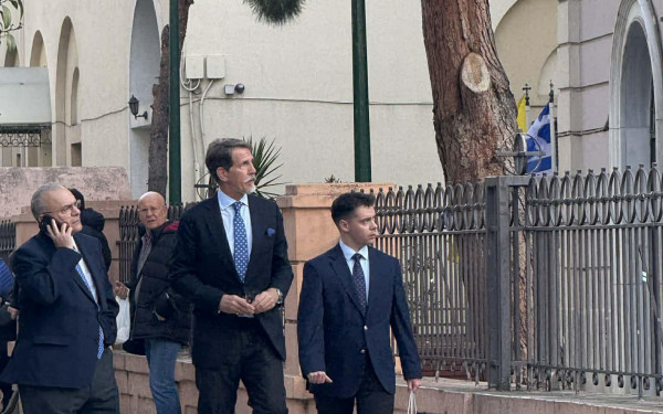 Συνάντηση του Μητροπολίτη Θεσσαλονίκης με τον Παύλο Ντε Γκρες ο οποίος από αύριο θα είναι στο Άγιο Όρος