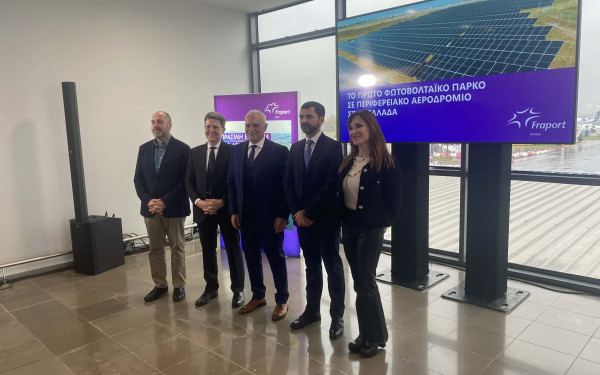 Θεσσαλονίκη: Στο πράσινο αύριο «πετά» το Μακεδονία - «Λάμπει» η επένδυση 3,4 εκατ. από τη Fraport για φωτοβολταϊκό πάρκο