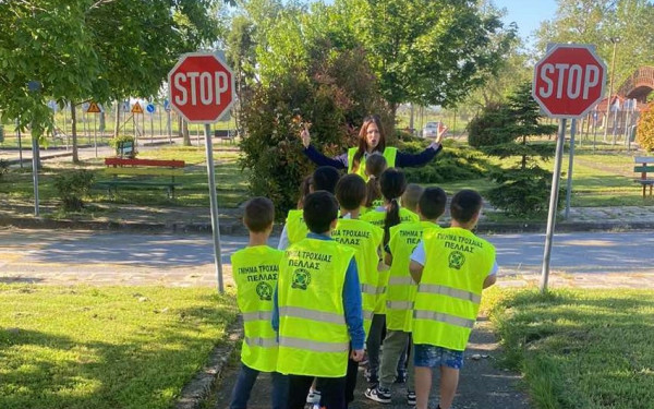 Σε λειτουργία το πάρκο κυκλοφοριακής αγωγής Γιαννιτσών μετά από εργασίες αναβάθμισης