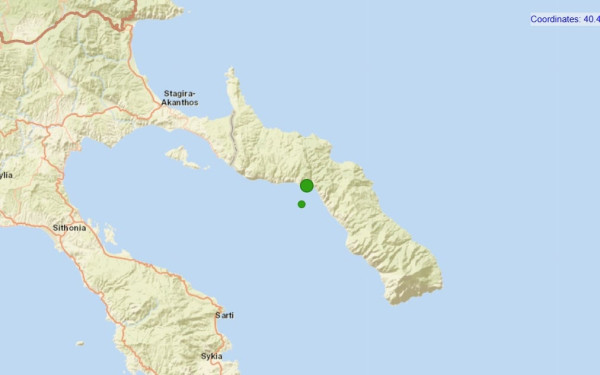 Σεισμός στο Άγιο Όρος - Ταρακουνήθηκε η Θεσσαλονίκη και η Χαλκιδική