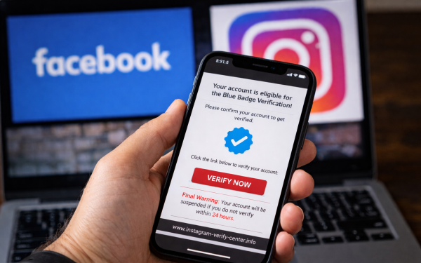 Social Media: Ψεύτικα μηνύματα για πιστοποίηση λογαριασμών - Η νέα απάτη που εξαπλώνεται