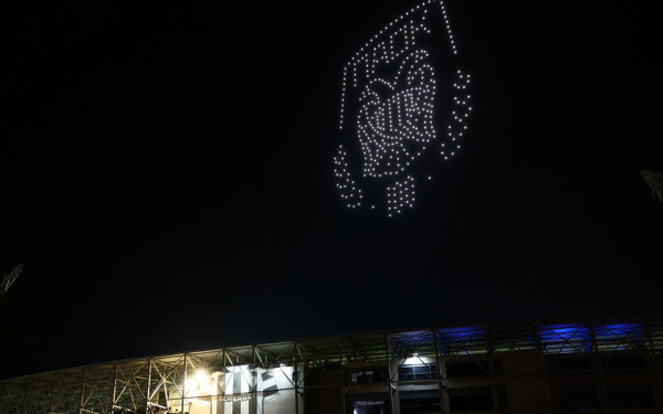 LIVE: Το μαγικό drone show στην Τούμπα για τα 100 χρόνια του ΠΑΟΚ