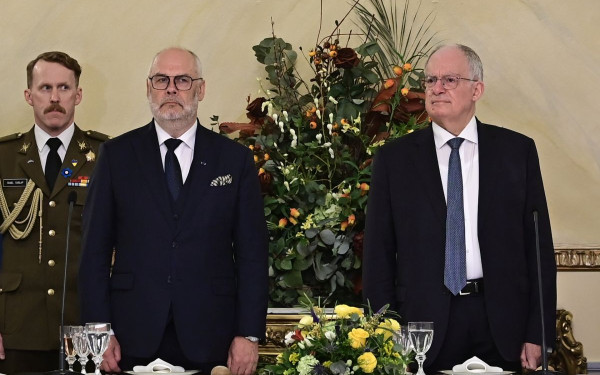 Στο προεδρικό μέγαρο ο πρόεδρος της Εσθονίας - «Περαιτέρω συνεργασία» σε διμερές επίπεδο προανήγγειλε ο Κ. Τασούλας