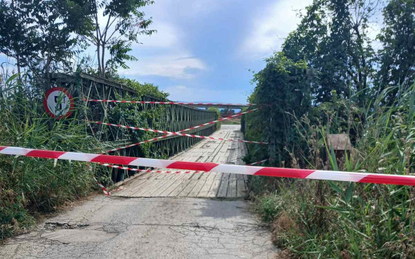 Εκτάκτως κλειστή η γέφυρα Μαλγάρων - Κλειδίου στον Λουδία: Αύριο η κρίσιμη αυτοψία στατικότητας