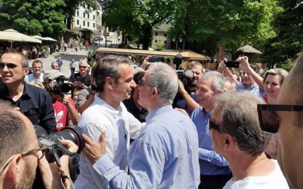 Επίσκεψη στο Μέτσοβο για τον Κ. Μητσοτάκη