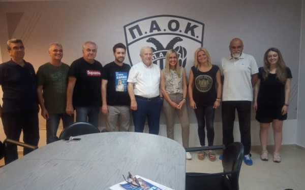 Στα γραφεία του ΠΑΟΚ η Σάπικα 