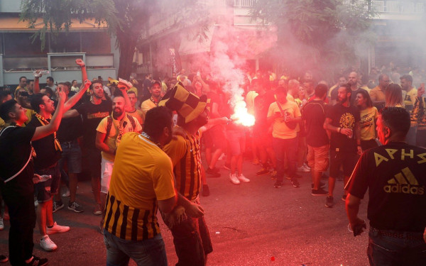 Θεαματική φιέστα ευρωπαϊκής επιστροφής από τον Άρη στο «Κλεάνθης Βικελίδης» (videos)