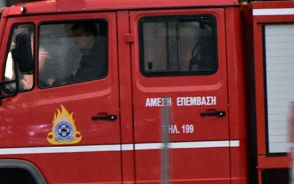 Φωτιά στην Άγρα της Λέσβου