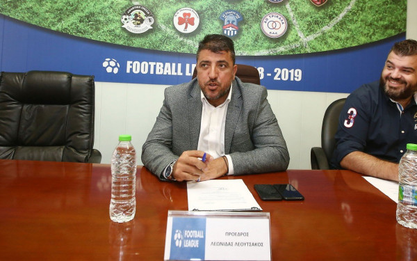 Στήριξη σε Λεουτσάκο από Super League 2 και Football League