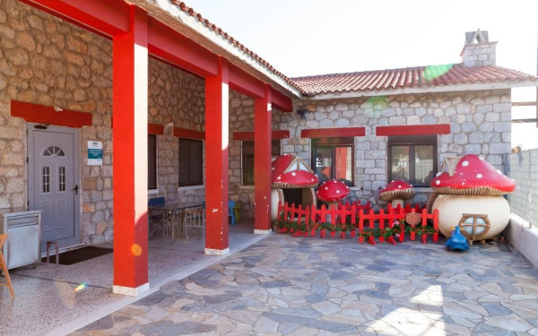 Ωραιόκαστρο: Τον ξενώνα της "Άρσις" επισκέφτηκε η Δόμνα Μιχαηλίδου