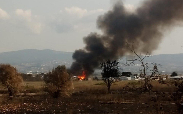 Ένταση και φωτιές στα Τσαΐρια του δήμου Θερμαϊκού για τον φόνο του 17χρονου Ρομά