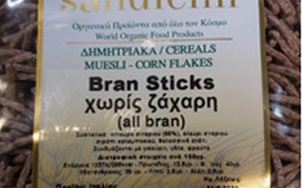 Ο ΕΦΕΤ ανακαλεί στικς δημητριακών 