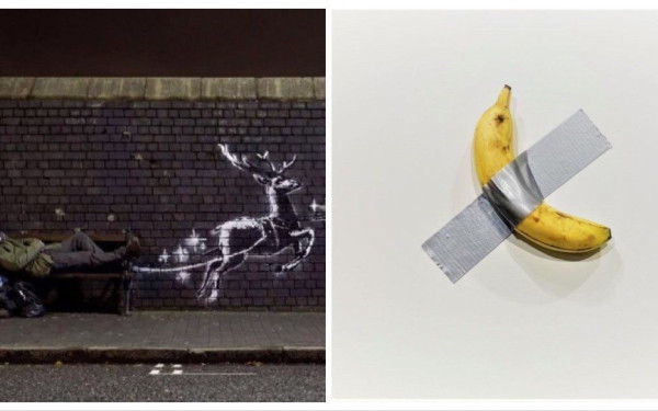 Μια εικαστική διαμάχη με αφετηρία μια… μπανάνα