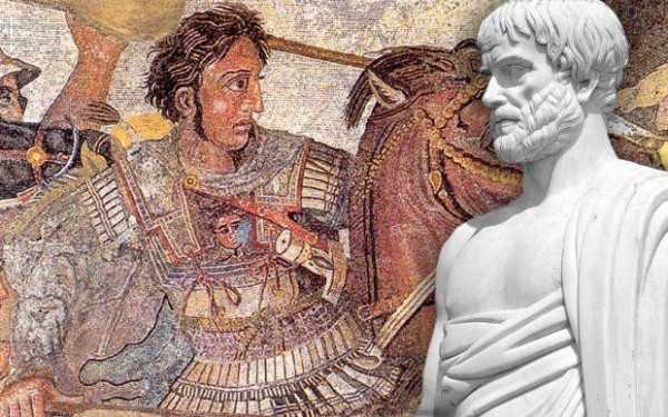 O Αριστοτέλης και ο Μέγας Αλέξανδρος… ταξιδεύουν στην Ιταλία 