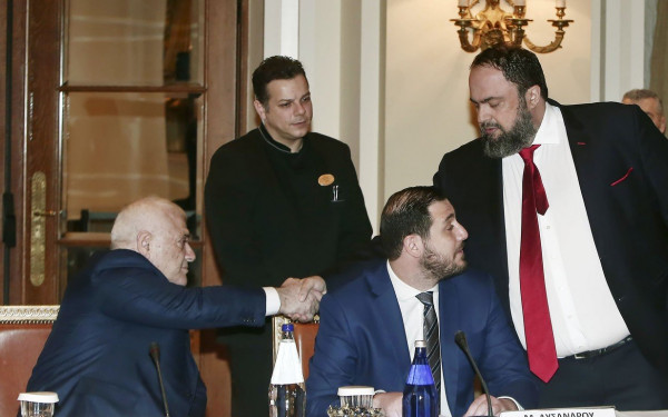 Απάντηση γεμάτη «μπηχτές» από τον Μαρινάκη στην πρόκληση Μελισσανίδη για τα εγκαίνια της «Αγια-Σοφιάς»