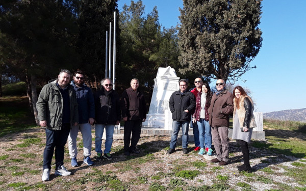 Ωραιόκαστρο: Στα τοπόσημα μνήμης του Α΄ Π.Π. ξεναγήθηκε η επιτροπή για την ανάδειξη της ιστορικότητας του δήμου