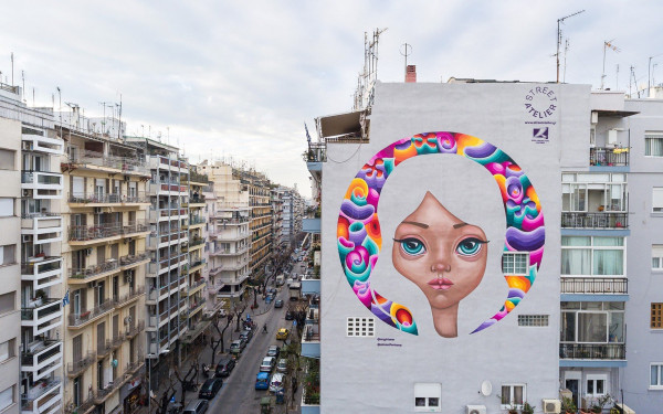 Graffiti - Street art: Ρίχνουν χρώμα στο γκρίζο της πόλης (Φωτ.)