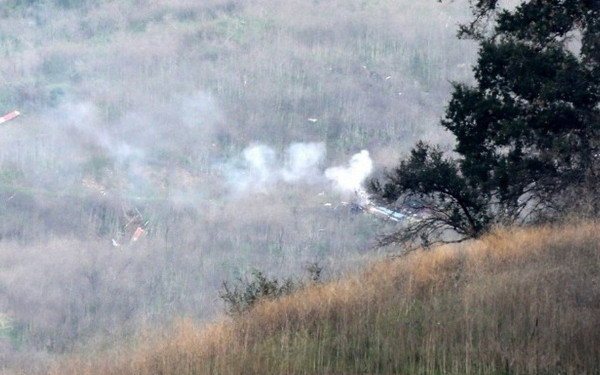 Ταυτοποιήθηκαν οι εννιά επιβαίνοντες στο μοιραίο ελικόπτερο