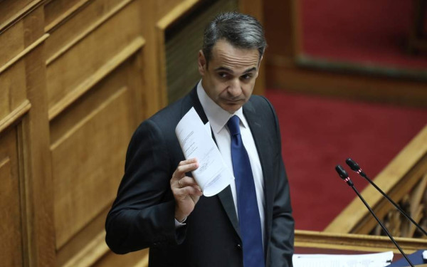 Η ομιλία Μητσοτάκη στη Βουλή για τα εργασιακά