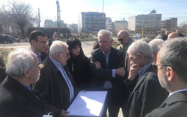 Θεσσαλονίκη: Αυτοψία Πικραμμένου στον χώρο όπου θα ανεγερθεί το Μουσείο Ολοκαυτώματος (βίντεο, φωτ.)