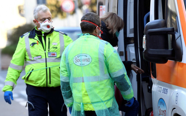 Τρεις οι νεκροί στην Ιταλία από τον κοροναϊό 