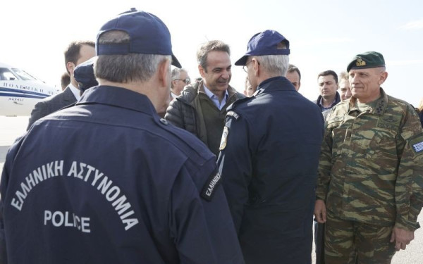 Στον Έβρο έφτασε ο πρωθυπουργός - Θα περιοδεύσει με τους επικεφαλής της Ευρωπαϊκής Ένωσης