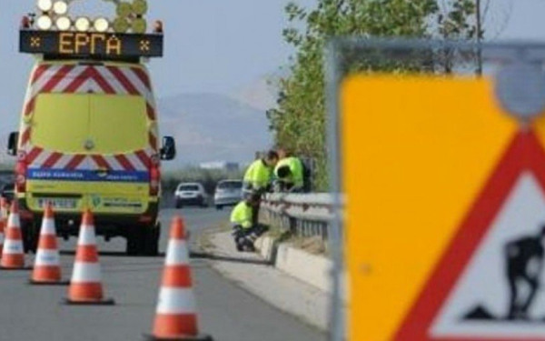 Επιπρόσθετες εργασίες αντικατάστασης στηθαίων ασφαλείας στην Εθνική Οδό 2 Θεσσαλονίκης-Έδεσσας 